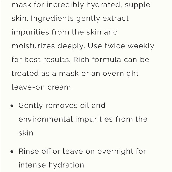 Ahava Purifying & Hydration Cream Masks NWT - Picture 3 of 5